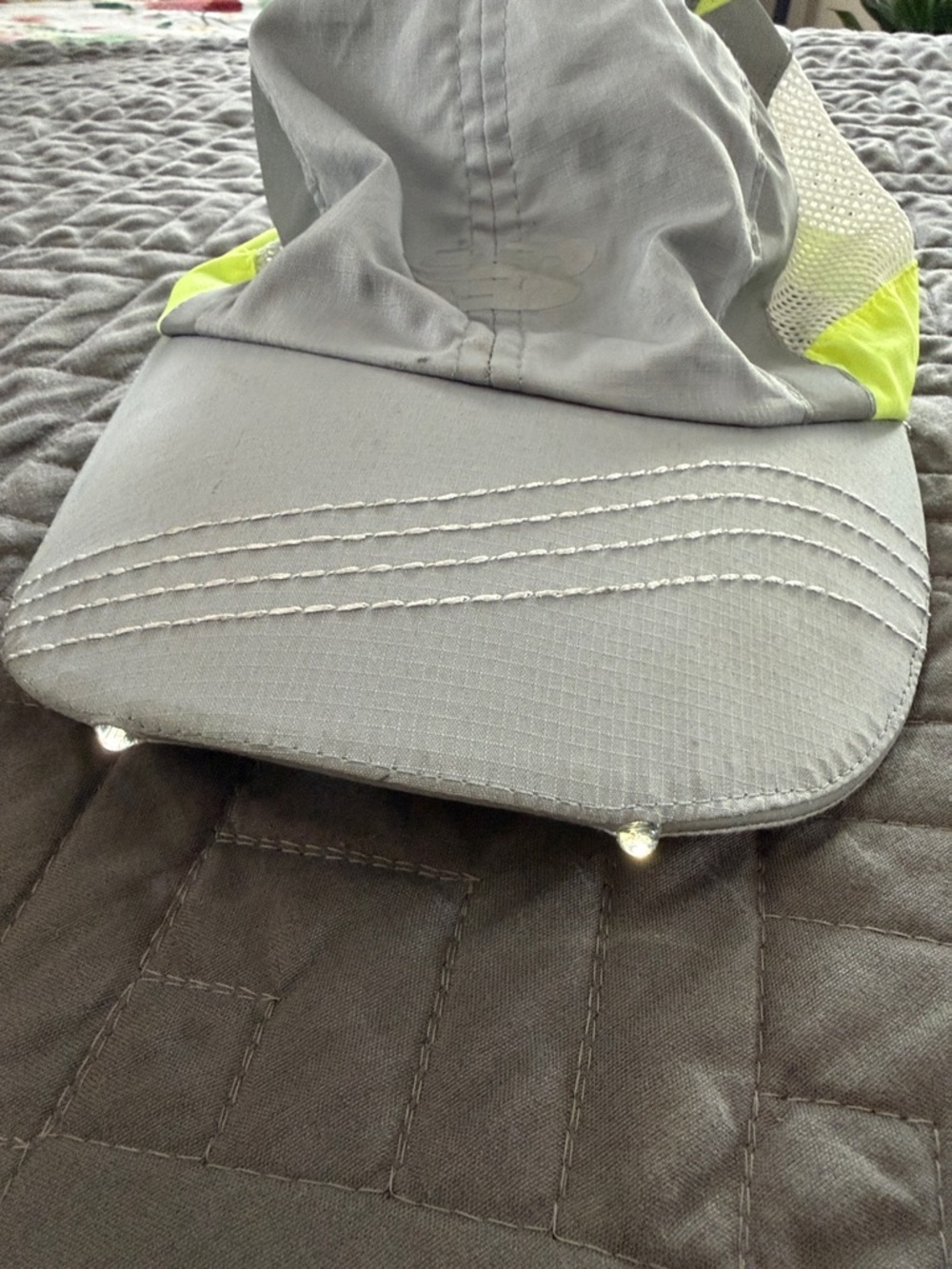 Running hat with LED Lights